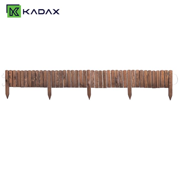 KADAX Płotek rabatowy drew L200 h20 brąz K17396