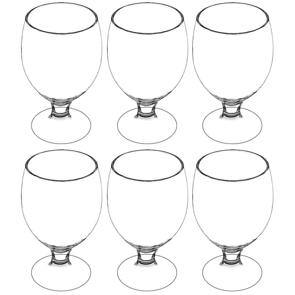 KADAX Ölglas, Cocktails, Drycker, Mugg, 370ml, 6 st, Present