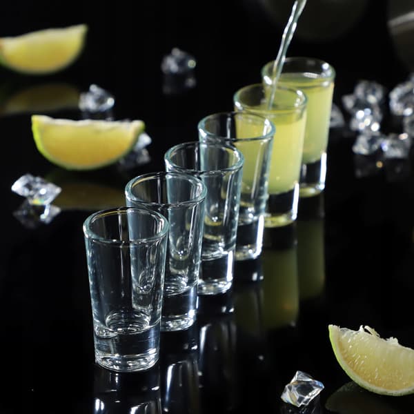 KADAX Classic Glass Vodka Shotglas 25ml Set med 12