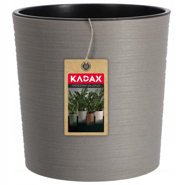 KADAX Blomkruka, Blomkruka, Blomställ, 30 cm, Grå, för Vardagsrummet + Insats