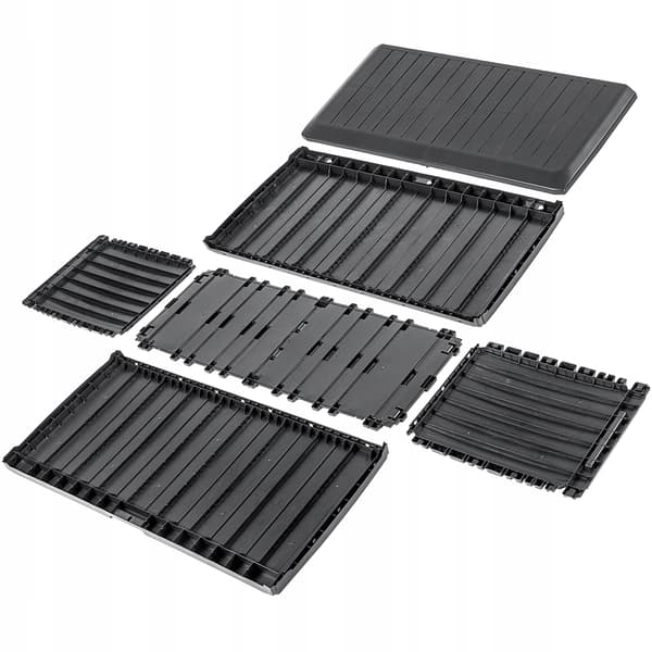 KADAX Haveboks Balkonboks 290L Til Have Balkon Terrasse Antracit