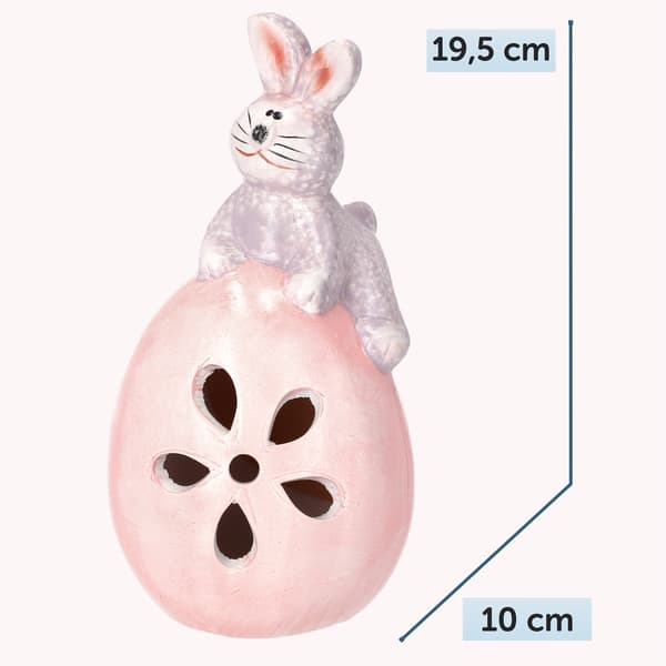 KADAX Påskhare Kanin Påskdekorationer Figur Keramik 19cm