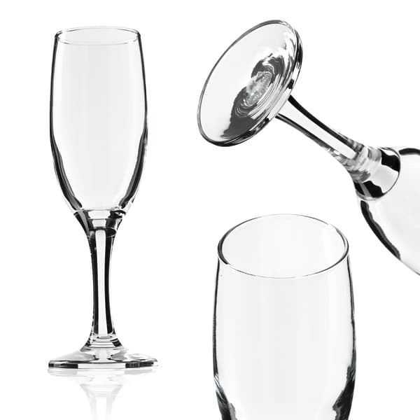 KADAX Champagne Prosecco Vinglas 190 ml Set med 6 glas
