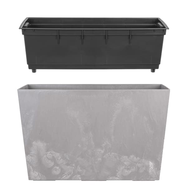 KADAX Urtepotteindsats Urtepotteindsatskasser 56x19 cm Rektangulær Universal