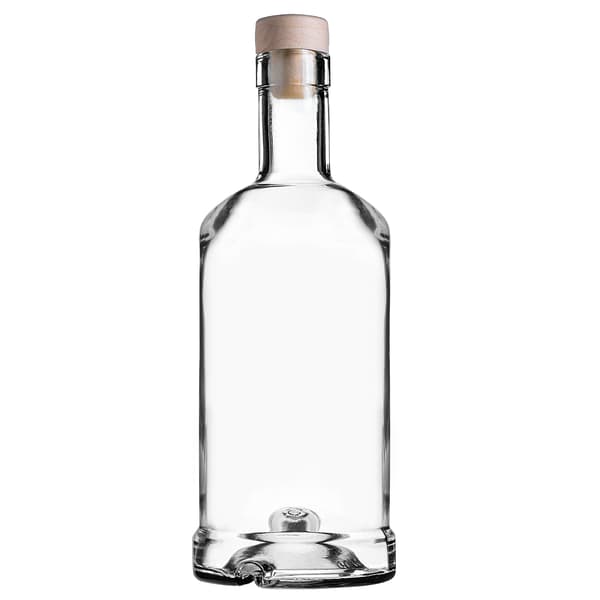 KADAX Tadek glasflaskor 500 ml 0,5 l för vin, likör, 10 st med kork