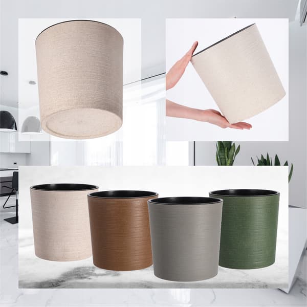 KADAX Urtepotte, Urtepotte, Blomsterfod, 25 cm, til Stuen, Beige + Indsats