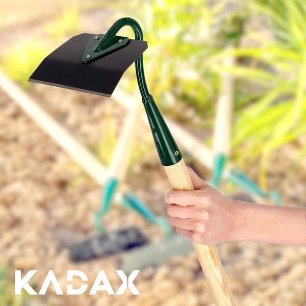 KADAX Trädgårdshacka För Ogräsgrävning Grävare 14cm Härdad 125cm
