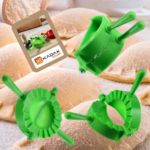 KADAX Dumplingform, Dumplingskärare, Dumplingmaskin, Form, 2 st.