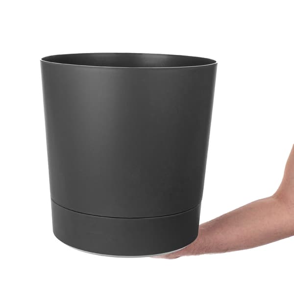 KADAX Urtepotte Urtepotte med Stander Plastik Rund 34,5 cm