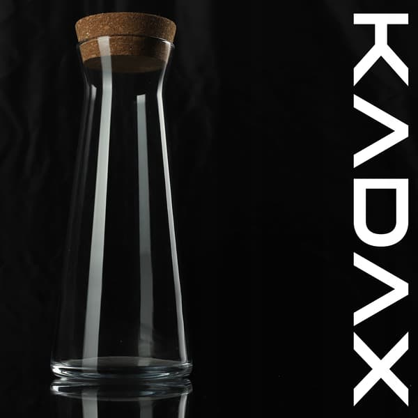 KADAX Vattenkanna 1L 1000ml Vinglaskanna för citronjuice