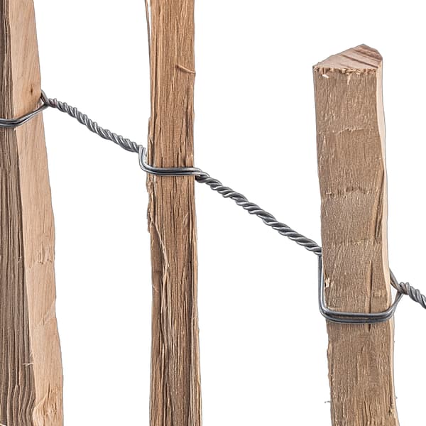 KADAX Hasselnøddehegn Oprullbart Beskyttende Havehegn 500x80 7-9cm