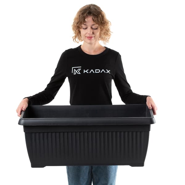 KADAX Doniczka DTT800-S433 Terra antracytowy <10><