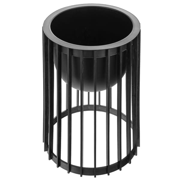 KADAX Loft Dubbelsidigt Svart Blomställ 39,5 cm + Insats