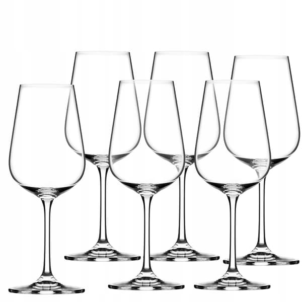 KADAX Vitvinsglas Set med 6 glas 360ml Snyggt