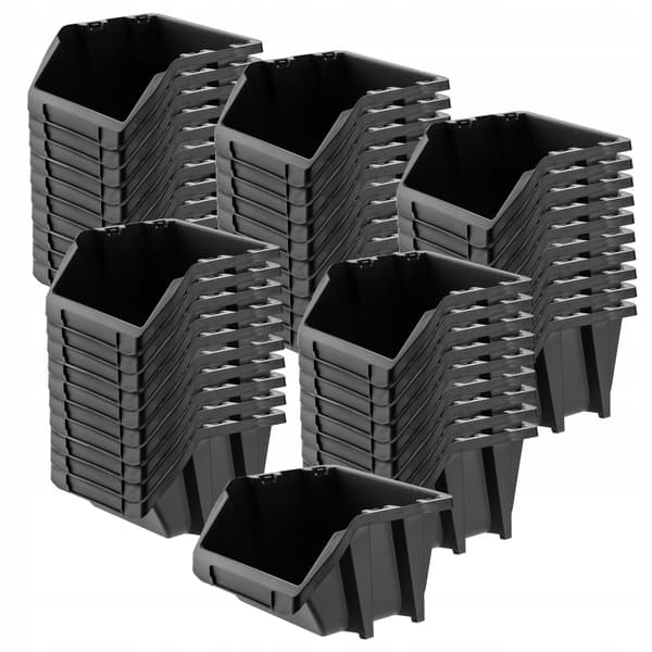 KADAX Verkstadsbrickor Förvaringsbehållare Set med 50 brickor Bricka 187x158mm