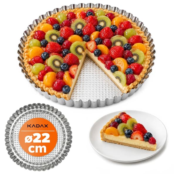 KADAX Rund non-stick tærteform 22 cm