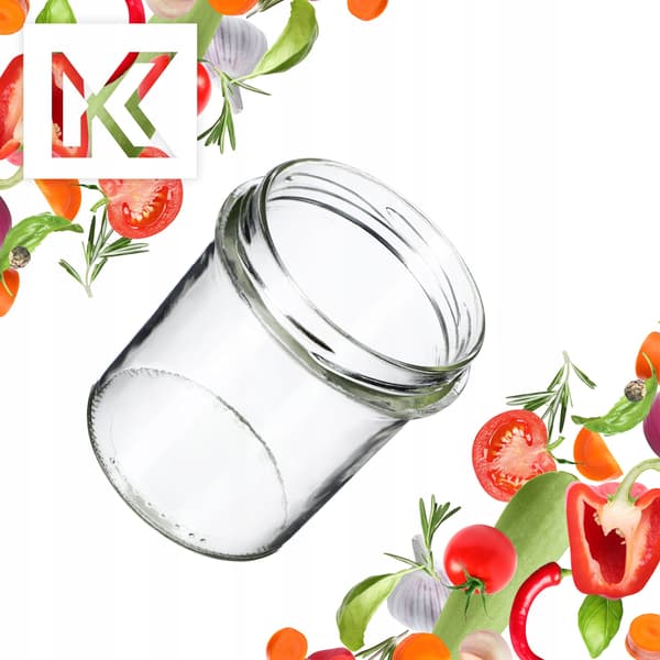 KADAX 50 st burkar 350 ml glas honungskonserver med lock Fi 82