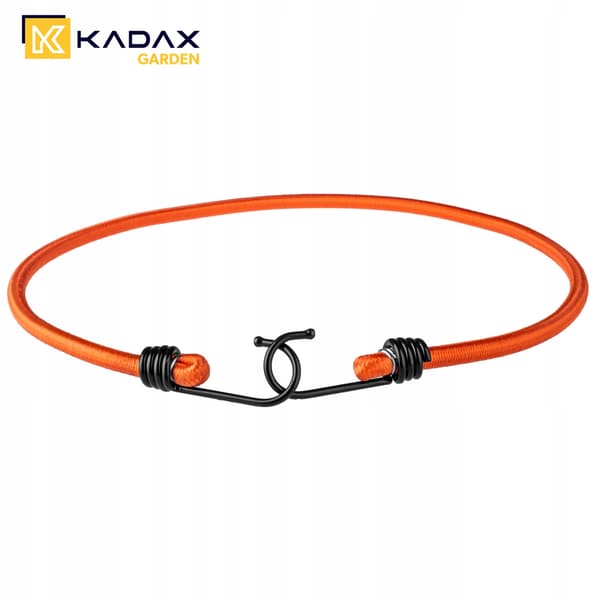 KADAX Elastisk gummireb med metalkrog 71 cm til fastgørelse af presenninger 4 stk.