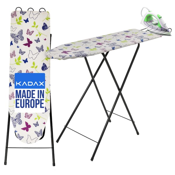 KADAX Taittuva silityslauta 100x30cm Kevyt silitysraudan pidike Standard
