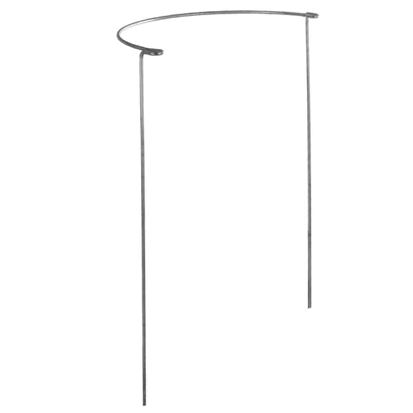 KADAX Blomstöd 75cm Metallringklämma Rosa Fäste