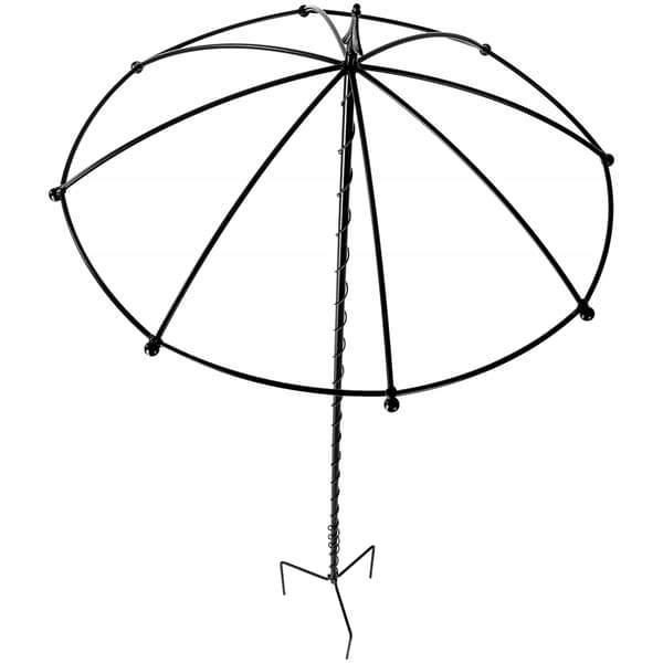 KADAX Haveparasolstøtte til roser, klatreplanter, vedbend, metalpergola 190 cm