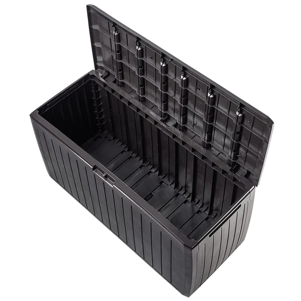 KADAX Haveboks Balkonboks 290L Opbevaringsboks til Have Balkon Terrasse Stor