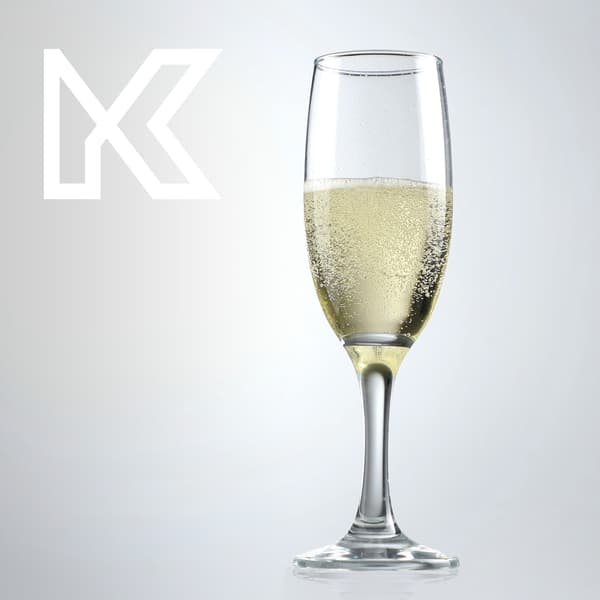 KADAX Champagne Prosecco Vinglas 190 ml Set med 6 glas