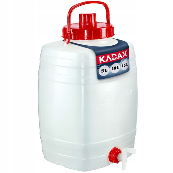 KADAX-dunk med hanetank til drikkevand og drikkevarer 15L Certifikat