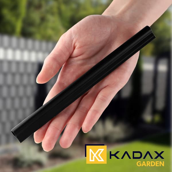 KADAX Klips 19cm Til Hegnsbånd Hegnsbåndskroge Sort 2 stk
