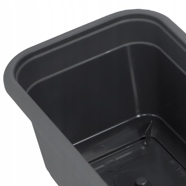 KADAX Balkonkasse 60 cm Urtepotte Urtepotte Balkon Blomsterstander Antracit