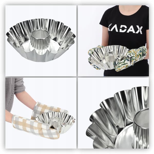 KADAX Kakform med skorstenshylsa, bakplåt, 25 cm