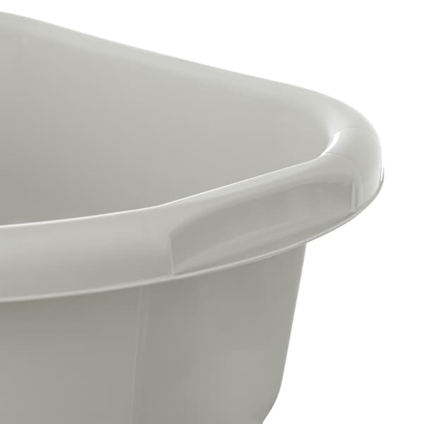 KADAX Plasttvättskål 12L Ovalt Badkar med Handtag