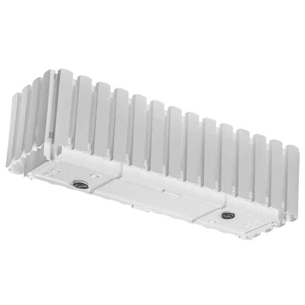 KADAX Balkonglåda Blomkruka 58x18x16,5 cm Vit Balkong
