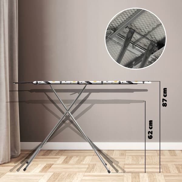 KADAX Strykbräda 105x30cm Hopfällbar Lättvikts Strykjärnhållare Standard