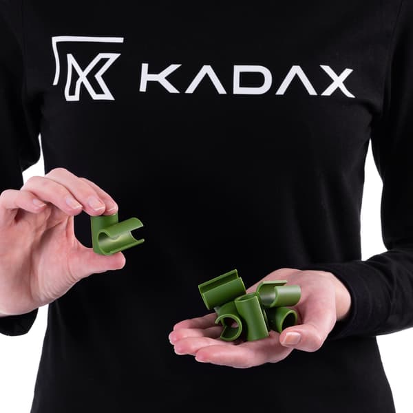 KADAX 10-pak tomatstangskrydsforbindelse 90 grader 16 mm