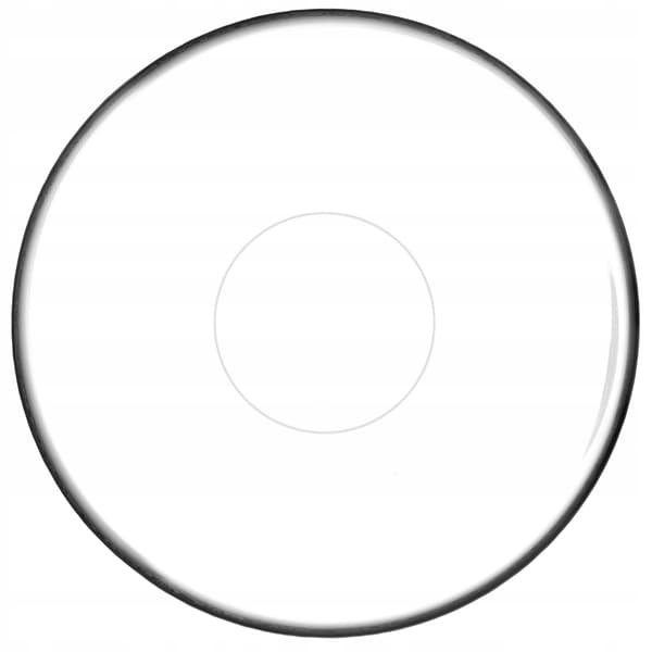 KADAX Salladsskål Glasskål 17cm Salladsskål Set om 2