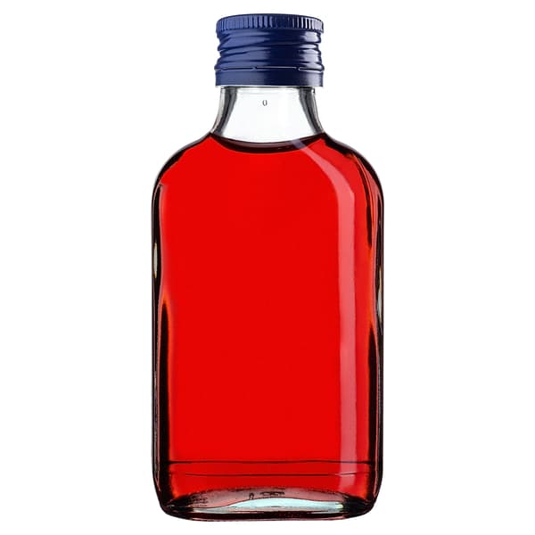 KADAX Pullo 100ml Tummansinisellä korkilla 50kpl.