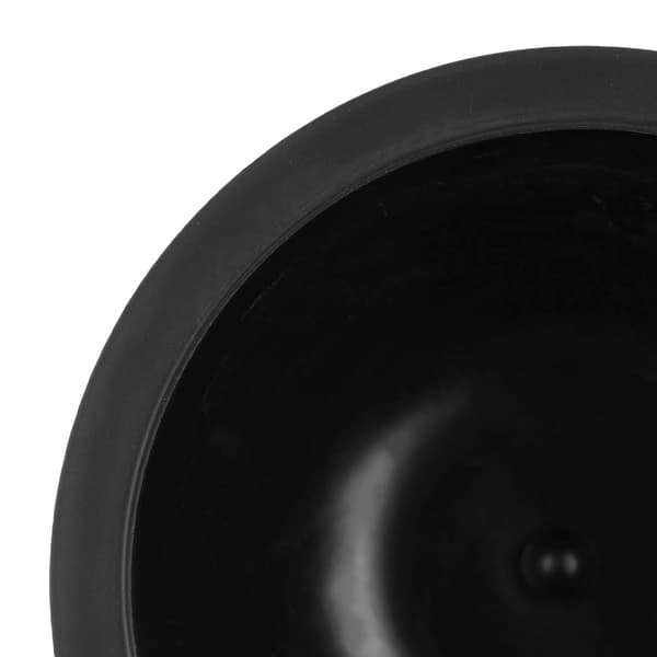 KADAX Loft Rund Urtepotteindsats til Blomsterbede, Sort 29 cm