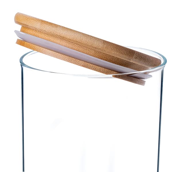 KADAX Matbehållare Pasta Glas Kryddburk med Lock 680 ml