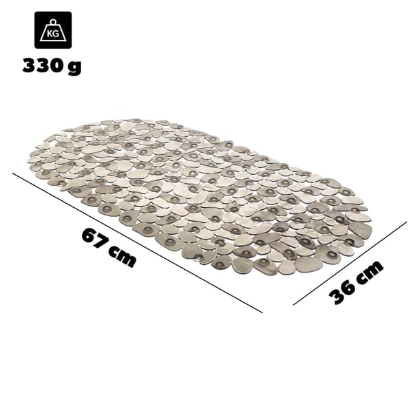 KADAX Halkfri Duschmatta för Badkar, Duschbricka, 67 cm