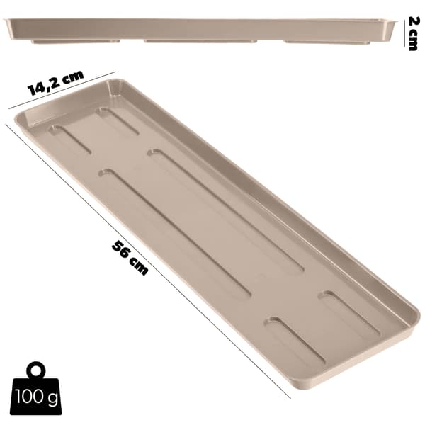 KADAX Urtepottestativ 60cm Balkonkasse Plastbakke