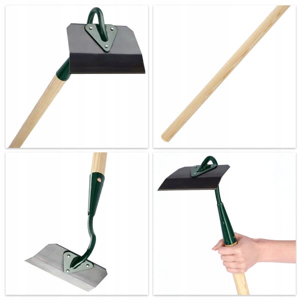 KADAX Trädgårdshacka För Ogräsgrävning Grävare 14cm Härdad 125cm