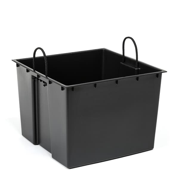 KADAX Urtepotte, Urtepotte, 40 cm, Grå Plastlåg, Med Indsats