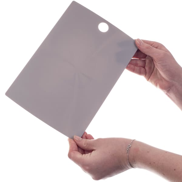 KADAX Slim Solid Plastic Køkken Skærebrætbakke Grå 24,5x16 cm