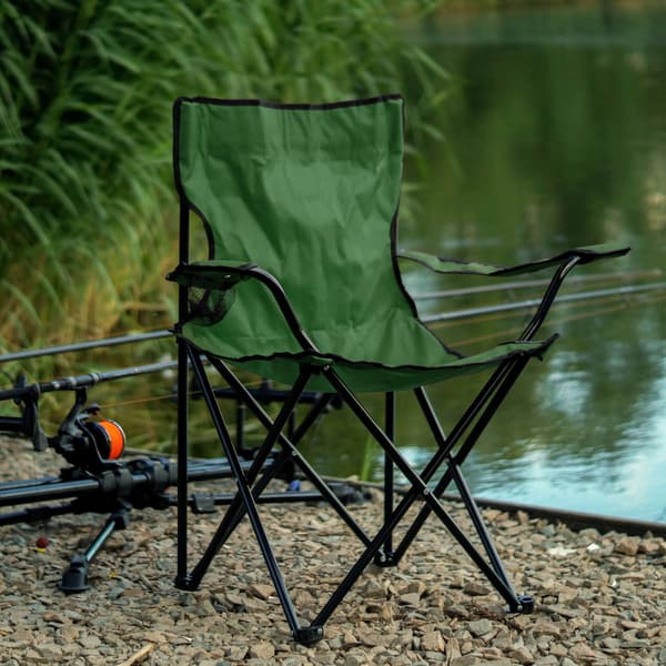 KADAX Sammenklappelig Fiskestol Stor Campingstol XXL