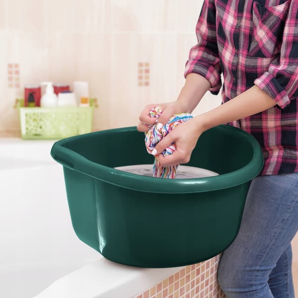 KADAX 8L Rund Universal Tvättbalja i Plast