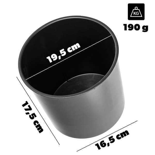 KADAX Urtepotteindsats Urtepotteindsatser 19 x 19 cm Runde Universal