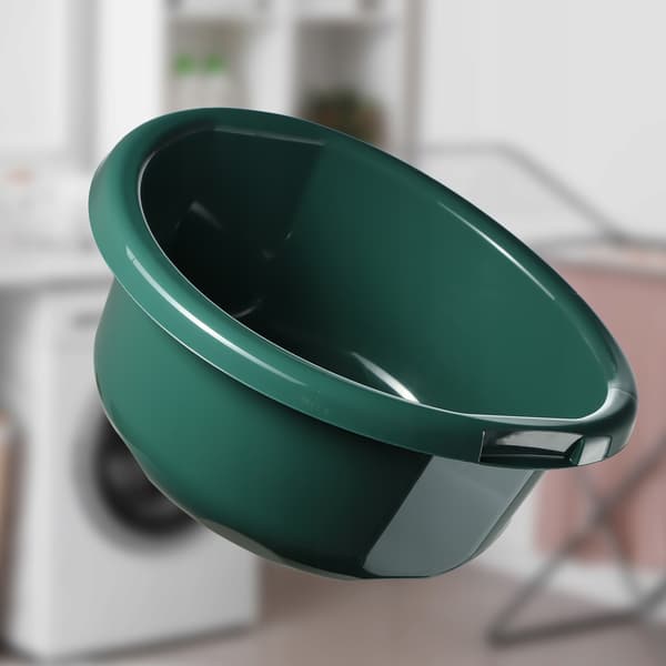 KADAX Tvättbalja 15L Stor Rund Plastbehållare