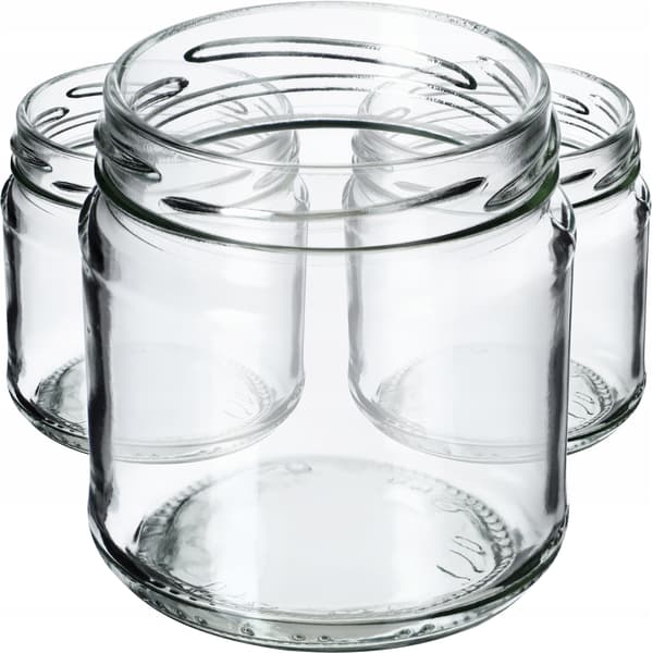 KADAX 50-pack burkar 200 ml burkar för honung, sylt, marmelad, glas Fi 66