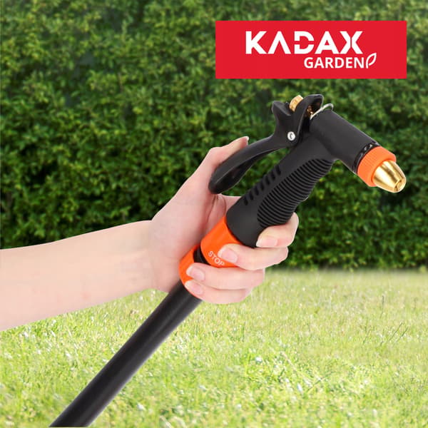 KADAX-puutarhan kastelupistooli puutarhaletkuun, metalli
